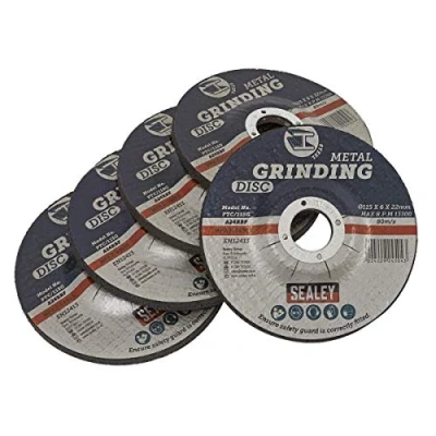 Afbeelding van Sealey PTC/115G5 Ø115 x 6mm slijpschijf 22mm Boor 5 stuks