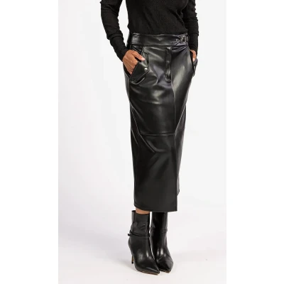 Afbeelding van Aaiko VICKY PU 766 Leren rok XS