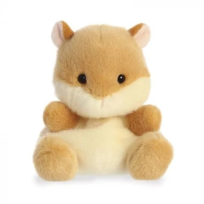 Afbeelding van Aurora knuffel Palm Pals hamster bruin 13 cm
