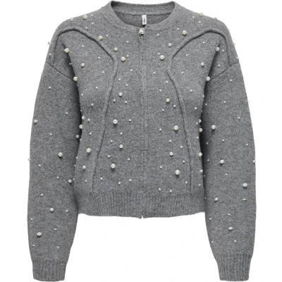 Afbeelding van ONLY Vest Franka Pearls Grijs L