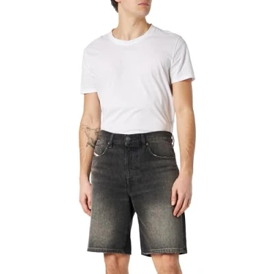 Afbeelding van Diesel Regular Jeansshort, Heren, Maat: 33, Black