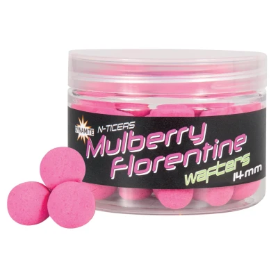 Afbeelding van Dynamite Baits N Ticers Mulberry Florentine Wafters 14mm Hookbaits