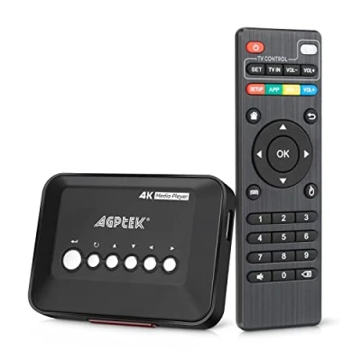Afbeelding van HDMI Multimediaspeler 1080P Digitale Mediaspeler Media Player Met YPbPr poorten USB 2.0 HD SD MMC RMVB AVI MP3 Mpeg Divx MKV