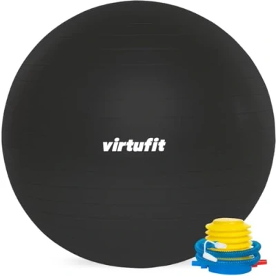 Afbeelding van VirtuFit Anti Burst Fitnessbal Pro Met Pomp 75cm