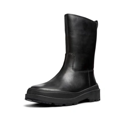 Afbeelding van Camper Brutus TREK Plateaulaarzen, Dames, Maat: 36, Black Leer