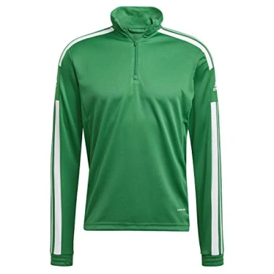Afbeelding van adidas Performance Sweater met rits, Heren, Maat: 3XL, Team green / white