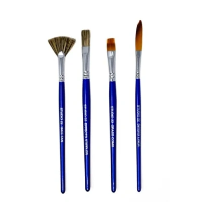Afbeelding van Studio 22 Aquarel Effecten Penseel Set van 4