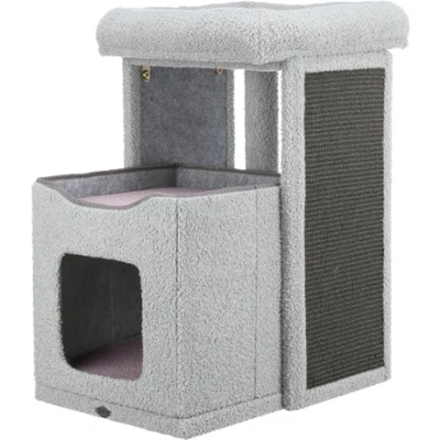 Afbeelding van Trixie Kitten Krabpaal Carlita Grijs / Lila 63 CM