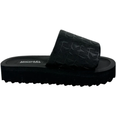 Afbeelding van Michael Kors Meisjes Slipper Zwart MK01372001 Teagan Merrick