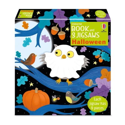 Afbeelding van Usborne Book and 3 Jigsaws: Halloween
