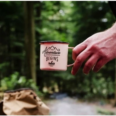 Afbeelding van The Adventure Begins Mok van Gentlemans Hardware