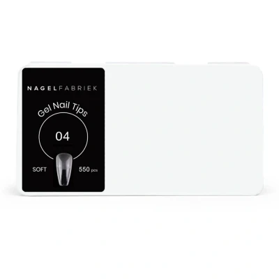 Afbeelding van Nagelfabriek Soft Gel Tips Full Coverage Coffin 550 Stuks