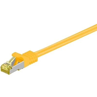 Afbeelding van Netwerkkabel Cat7 S/FTP 30 meter (100% koper, LSZH, Geel)