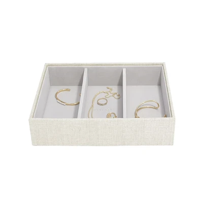 Afbeelding van Stackers Oatmeal &amp; Linen Classic Deep 3 Section
