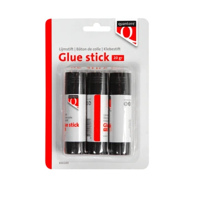 Afbeelding van Lijmstift Quantore 3x20gr blister