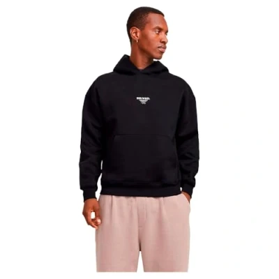Afbeelding van Jack &amp; Jones Jjeurban EDGE Studio HOOD Sweater, Heren, Maat: Large, Black