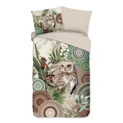 Afbeelding van Dekbedovertrek HIP Kirja Multi Flanel 140 x 200 / 220 cm 1 Persoons