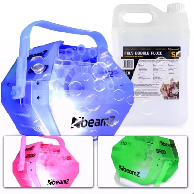 Afbeelding van BeamZ B500LED bellenblaasmachine incl. 5 liter vloeistof