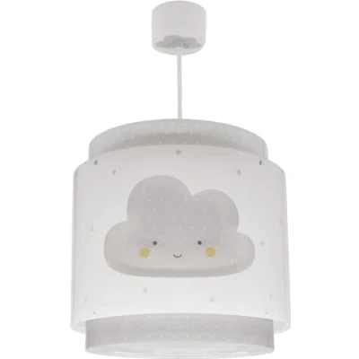 Afbeelding van Dalber Kinder hanglamp plafondlamp kinderkamer kinderlamp Baby Dreams wolk grijs
