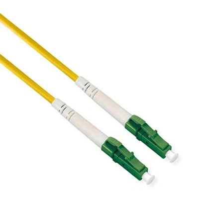 Afbeelding van ROLINE glasvezelkabel 9/125 µm OS2, LC/LC, LSOH, APC, simplex, geel, 2 m