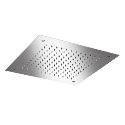 Afbeelding van HotBath Mate Inbouw Hoofddouche vierkant Geborsteld Messing PVD M110BBP