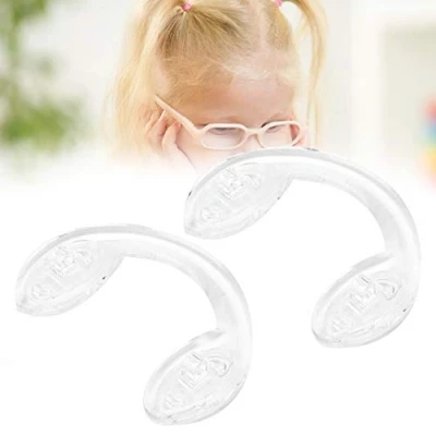 Afbeelding van 20 Pairs U vorm Neus Pads Zachte Siliconen Anti Slip Pad Kinderen Bril Brillen Zonnebril Accessoires