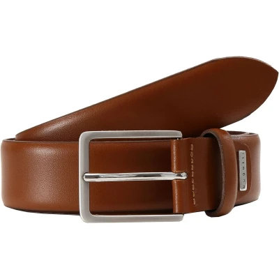 Afbeelding van bugatti Regular Riem, Heren, Maat: 120, Cognac
