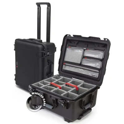 Afbeelding van Nanuk 950 case w/lid org. w/divider Black Pro Photo Kit