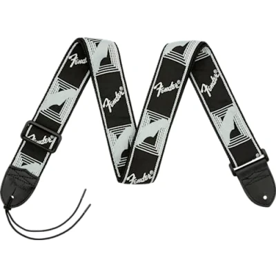 Afbeelding van Fender 2&quot;riem, zwart/lichtgrijs/donkergrijs, Meerkleurig