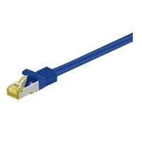 Afbeelding van MicroConnect 1m Cat7 netwerkkabel Blauw S/FTP (S STP) (1 m, Cat7, STP), RJ 45,