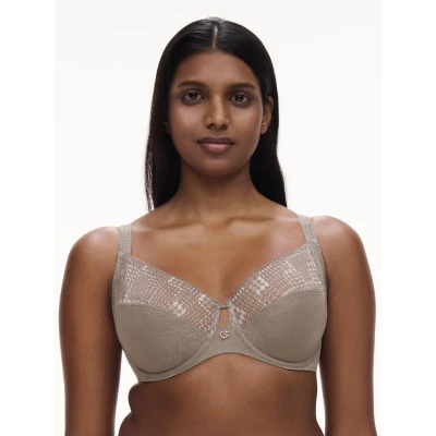 Afbeelding van Chantelle Intrigue BH Beugel C13WMU Safari Grey B100/115