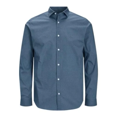 Afbeelding van JACK&amp;JONES JPRBLABLACKPOOL STRETCH SHIRT LS AW23 SN Heren Overhemd Maat S