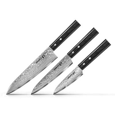 Afbeelding van Samura Damascus 67 Chef&#039;s Messenset