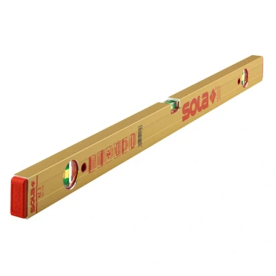 Afbeelding van Sola Alu blokwaterpas AZ3/180, 180cm 3 libellen 0,50mm/m goud 01169601
