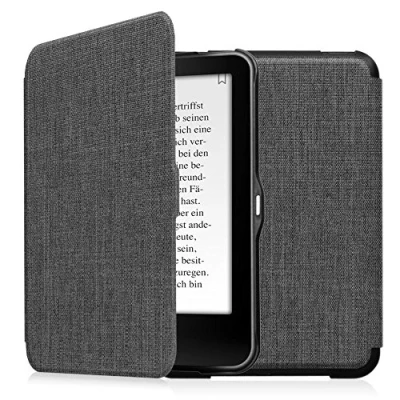 Afbeelding van Fintie Hoes voor Tolino Vision 4 HD/Vision 3 2 / 1 Shine HD eReader Ultradunne beschermhoes met slaapmodus en magneetsluiting, stof donkergrijs