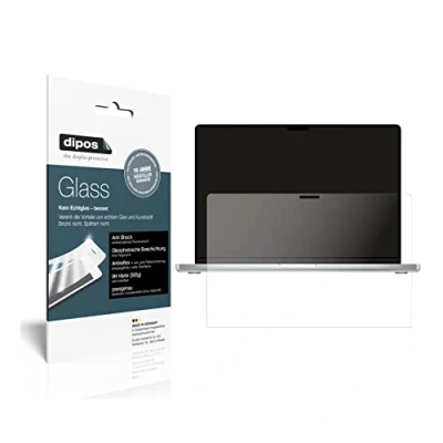 Afbeelding van dipos I 2x Pantserfolie mat geschikt voor Apple MacBook Pro 16 inch (2021) Beschermfolie 9H screen protector