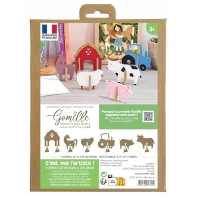 Afbeelding van Gomille MDF Figuren Set Boerderij