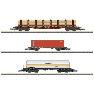 Afbeelding van Märklin 82596 Z goederenwagen set van de DB, MHI