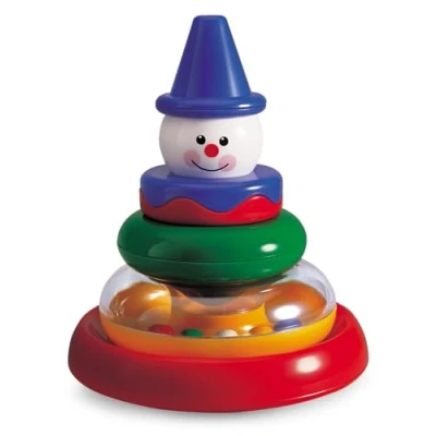 Afbeelding van Tolo Speelgoed uit de eerste leeftijd Clown om te stapelen Stacking Activity