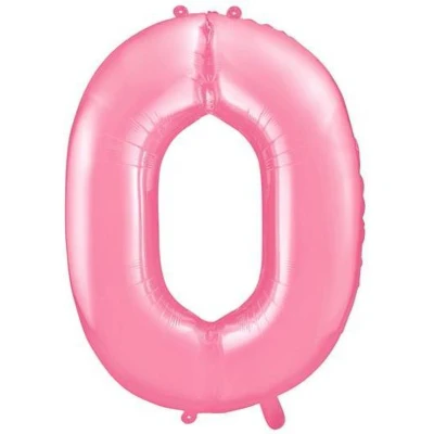 Afbeelding van Cijfer 0 (86 cm) Lichtroze