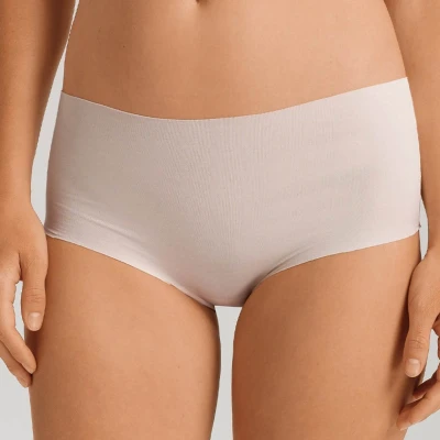 Afbeelding van Hanro dames High waisted naadloze slip in de kleur Creme, maat: S
