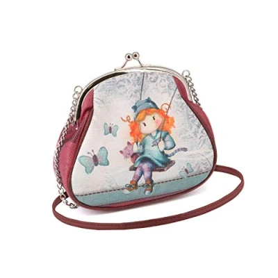 Afbeelding van Forever Ninette Swing Sac d&#039;épaule Retro Chañne (Grand) schoudertas, 18 cm, meerkleurig (veelkleurig), (multicolour), centimeters, Schoudertas