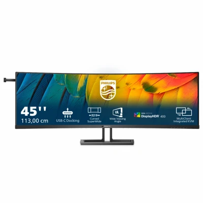 Afbeelding van Philips 6000 Series 45B1U6900C 45 Ultrawide Quad HD USB C 100W VA Monitor