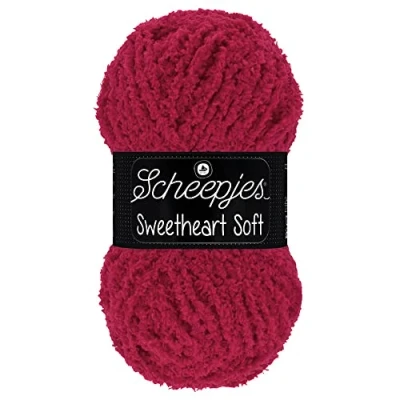Afbeelding van Scheepjes Sweetheart Soft 100g 016 Rood