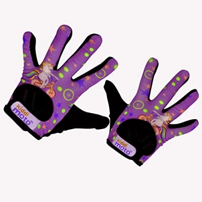 Afbeelding van Kiddimoto kinderfietshandschoenen Antislip voor jongens en meisjes Volledige vinger mountainbikehandschoenen BMX, MTB, paardrijden, gymnastiek, scooter, skateboard,
