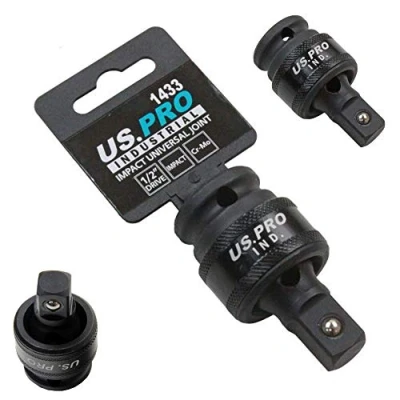 Afbeelding van US Pro Industriële 1/2&quot; Drive Impact Universele Joint UJ Wobble Hoek Extension Swivel
