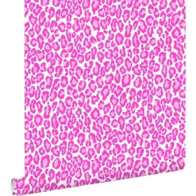 Afbeelding van Leen Bakker ESTAhome Behang Panters Roze 53cm X 10,05 M Vlies