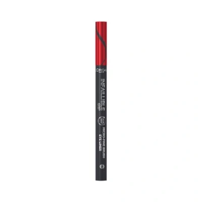Afbeelding van L&#039;Oréal Paris Infaillible Micro Liner Liquid Eyeliner, micropunt voor een vloeibare, nauwkeurige en intensieve streep, bestand tegen water zweet tot 36 uur, tinten: 01 obsidiaan