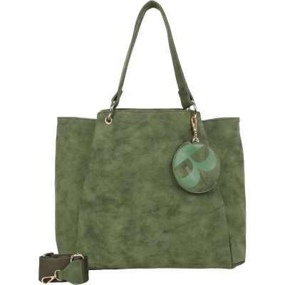 Afbeelding van Fritzi aus Preußen Schoudertas Brigitte X Jive Shopper Olive Olijfgroen
