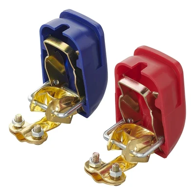 Afbeelding van ProPlus Accupoolklemmen set (+) en ( ) snelaansluiting